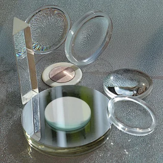 Allecto plus - Dubbele Bolle Lens 100mm Concave Lenzen voor Klaslokaal Telescoop Studentenglas - Huiselijk Kind Golflengte