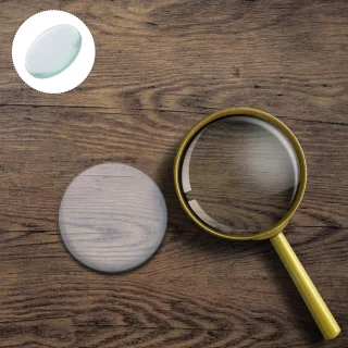 Allecto plus - Dubbele Bolle Lens 100mm Concave Lenzen voor Klaslokaal Telescoop Studentenglas - Huiselijk Kind Golflengte