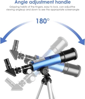 Telescopische Telescoop voor Volwassenen en Kinderen - Professionele Astronomie Telescoop met Verstelbaar Statief