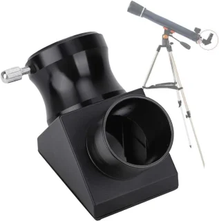 Allecto plus - Diagonale lens voor astronomische telescoop met 90 graden beeld - optisch glas - stofkap - oculair standaard