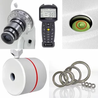 Bresser Telescoop Messier Ar-102/100 Extos2 Goto Aluminium Wit