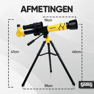 Fyndery® Refractor Telescoop voor Kinderen - Sterrenkijker Telescoop - Telescoop voor Kinderen - Sterrenkijker - Tafel Telescoop