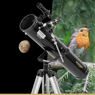 Compacte Refractor Telescope voor Beginners | 80mm Opening en 400mm Brandpuntsafstand | Ideaal voor Maan en Natuur Observaties