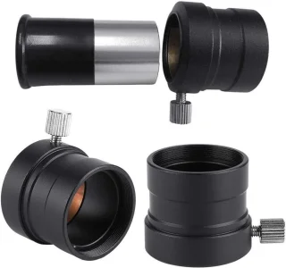 Allecto plus - Telescoop oculair adapterring 1,25 inch naar 0,965 inch met objectiefaansluitadapter