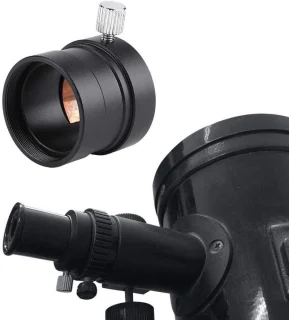 Allecto plus - Telescoop oculair adapterring 1,25 inch naar 0,965 inch met objectiefaansluitadapter