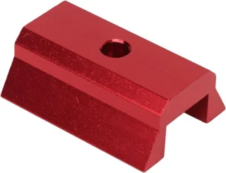 Brenzoos - Aluminium Zwaluwstaartrailplaat met 1/4 Inch Schroefdraad voor Telescoop Smartphone Basisuitbreiding en Telefoonhouder - Vergrootbereik Zoekerscoop