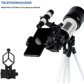 TADES® Telescoop - 3 Oculairs - Sterrenkijker - Nachtkijker - Astronomie - Sterrenkijker Telescoop - Sterrenkijker Voor Kinderen - Telescoop Kinderen - Telescoop Voor Kinderen