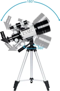TADES® Telescoop - 3 Oculairs - Sterrenkijker - Nachtkijker - Astronomie - Sterrenkijker Telescoop - Sterrenkijker Voor Kinderen - Telescoop Kinderen - Telescoop Voor Kinderen