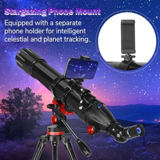 Telescopische Astronomie Telescoop voor Volwassenen en Kinderen - 90 mm Opening, 900 mm Lengte, Professionele Refractortelescoop voor Beginners