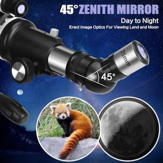 Telescopische Astronomie Telescoop voor Volwassenen en Beginners - 70 mm Refractor met Draagbaar Statief
