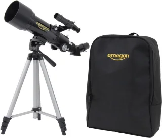 Telescoop 140x voor Zon & Maan – Reistelescoop voor Beginners & Kinderen – Incl. Zonnefilter, Statief, 2 Oculairs & Rugzak