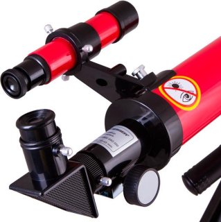 Wat vinden we goed aan de Bresser Telescoop - Space Explorer 45/600 - Manen en Planeten - Rood