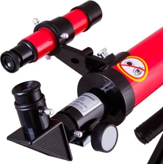 Bresser Telescoop - Space Explorer 45/600 - Manen en Planeten - Rood