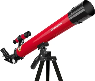 Bresser Telescoop - Space Explorer 45/600 - Manen en Planeten - Rood