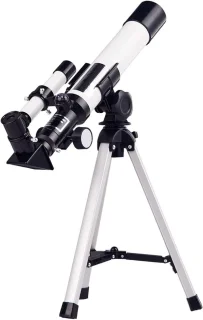 Telescoop voor Beginners en Kinderen - Professionele Sterrenkijker met Statief en 2 Oculairs
