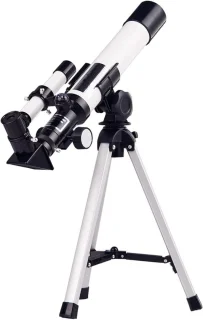 Telescoop voor Beginners en Kinderen - Professionele Sterrenkijker met Statief en 2 Oculairs