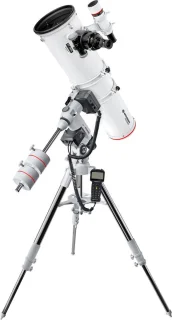 Bresser Telescoop Nt-203/1200 Hexafoc Exos-2 Goto Rvs/aluminium
