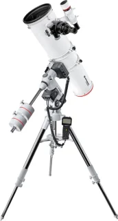 Bresser Telescoop Nt-203/1200 Hexafoc Exos-2 Goto Rvs/aluminium