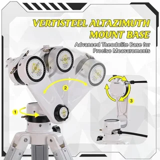Telescoop met Digitaal Oculair voor Astronomie - 90 mm Diafragma, 900 mm Brandpuntsafstand, Compact en Draagbaar voor Beginners en Professionals