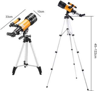 Telescoop 200x Zoom Set - Sterrenkijker Kinderen / Beginners - Verstelbaar Statief