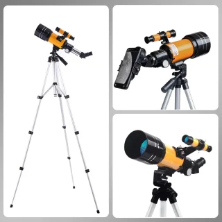 Telescoop 200x Zoom Set - Sterrenkijker Kinderen / Beginners - Verstelbaar Statief