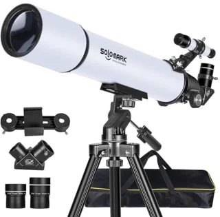 Professionele Refractortelescoop voor Volwassenen en Kinderen - Compact en Draagbaar voor Astronomie