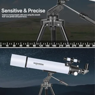 Professionele Refractortelescoop voor Volwassenen en Kinderen - Compact en Draagbaar voor Astronomie