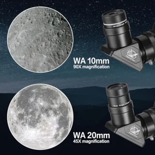Professionele Refractortelescoop voor Volwassenen en Kinderen - Compact en Draagbaar voor Astronomie