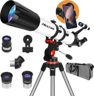 Professionele 90mm Telescoop voor Astronomie – Geschikt voor Volwassenen, Beginners en Kinderen