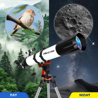 Professionele 90mm Telescoop voor Astronomie – Geschikt voor Volwassenen, Beginners en Kinderen