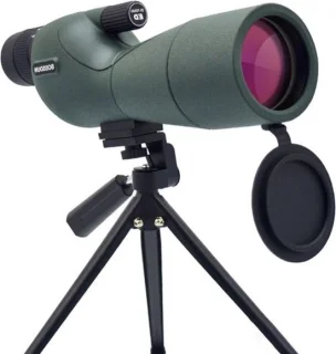 Telescoop - Spotting Scope - Monokijker - 25-75x60 Telescoop - Monoculaire Fmc Bak4 Waterdicht - Met Smartphone Digiscoping Adapter - Met Statief en Tas - Groen