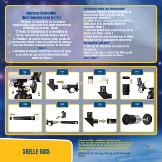 Wat vinden we goed aan de MMP® Telescoop kinderen - Sterrenkijker - Telescoop - zwart - 44cm x 21cm x 10cm