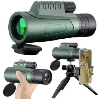 10-30x50 Zoom HD Telescoop met Telefoonadapter en Statief