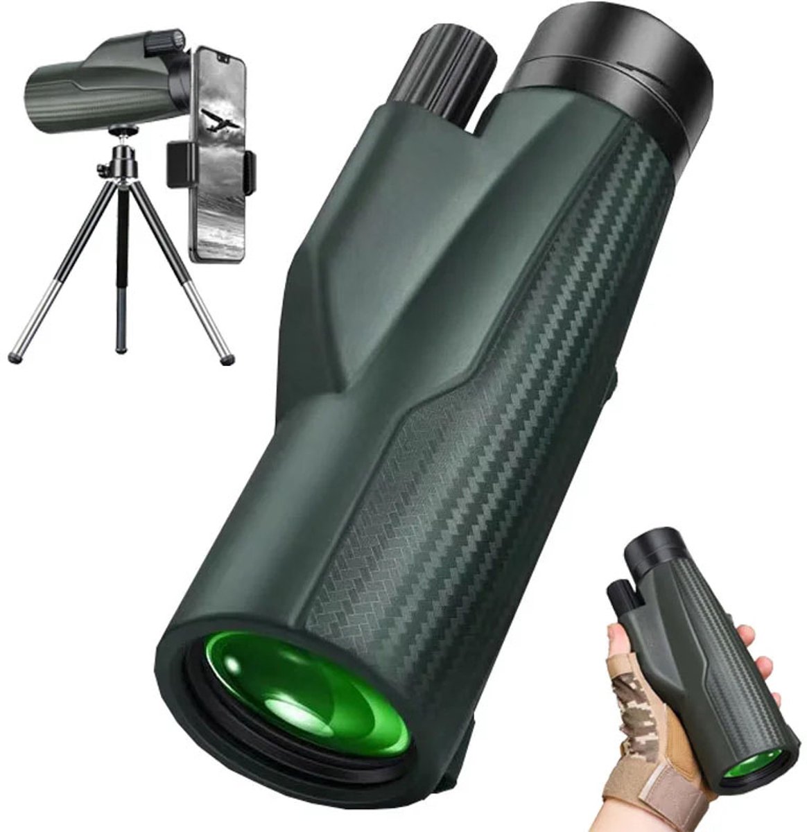10x50 Monoculair Telescoop HD Verrekijker