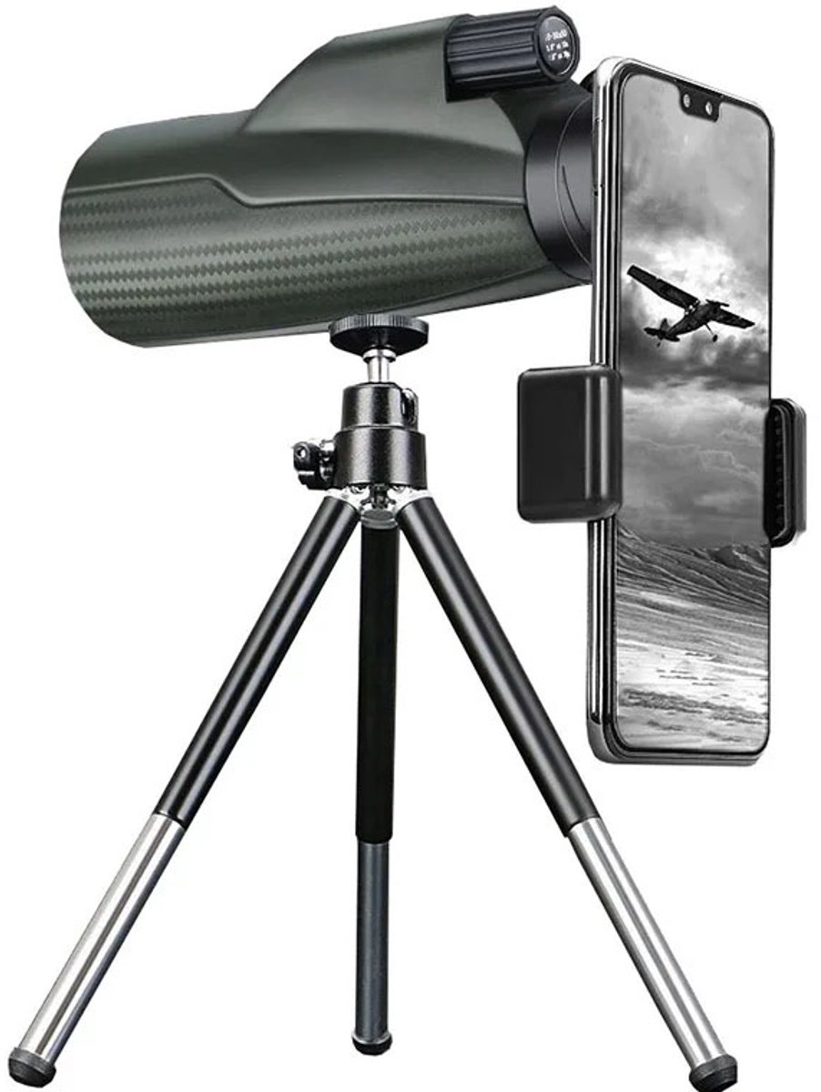 10x50 Monoculair Telescoop HD Verrekijker