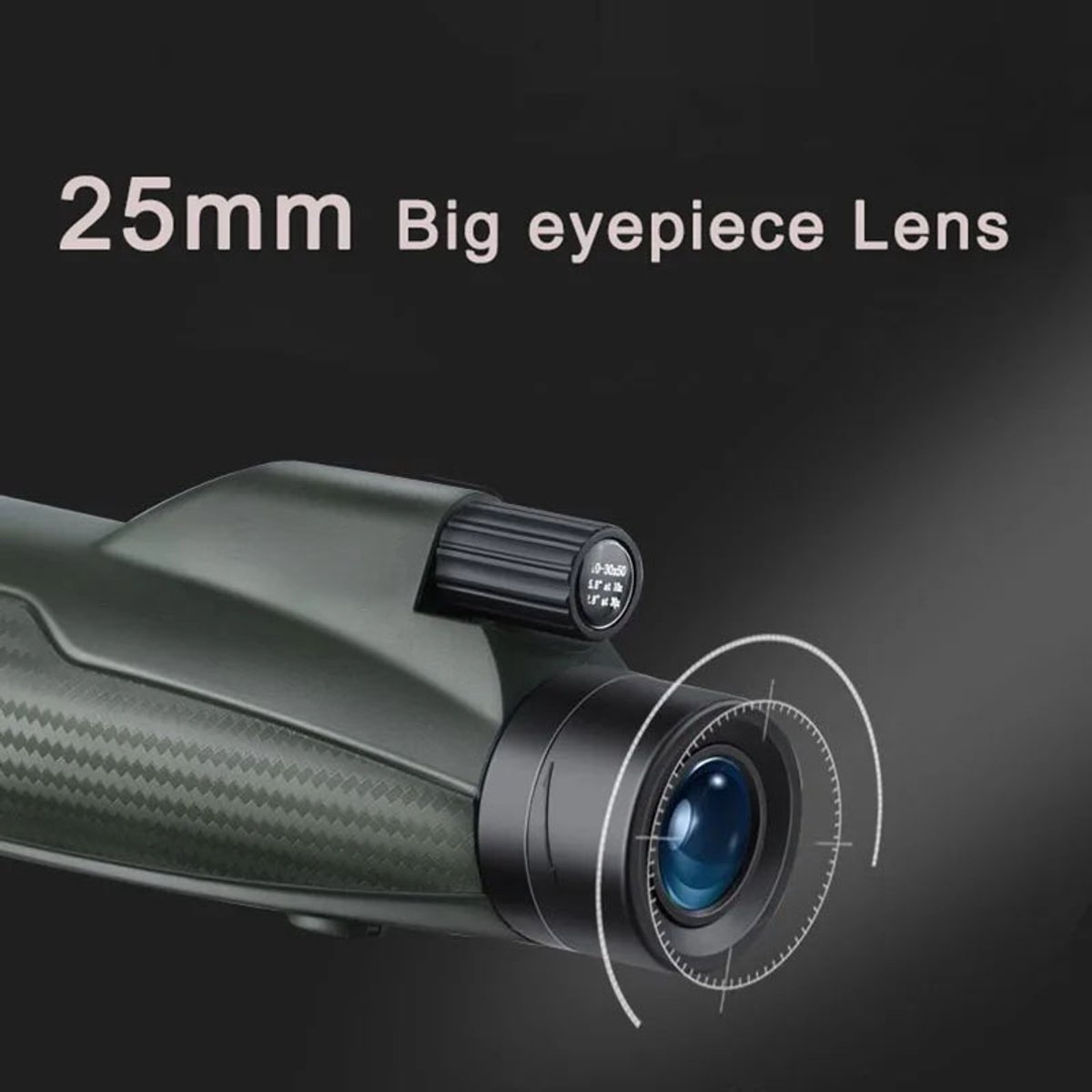 10x50 Monoculair Telescoop HD Verrekijker