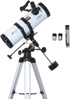 114/500 reflector telescoop zwart