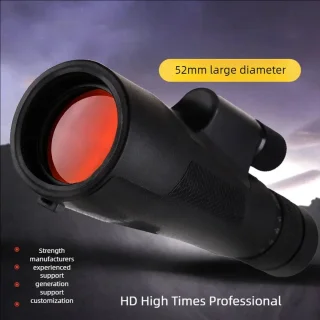 12x52 Monoculaire Telescoop HD ED-Lens Waterdichte Verrekijker