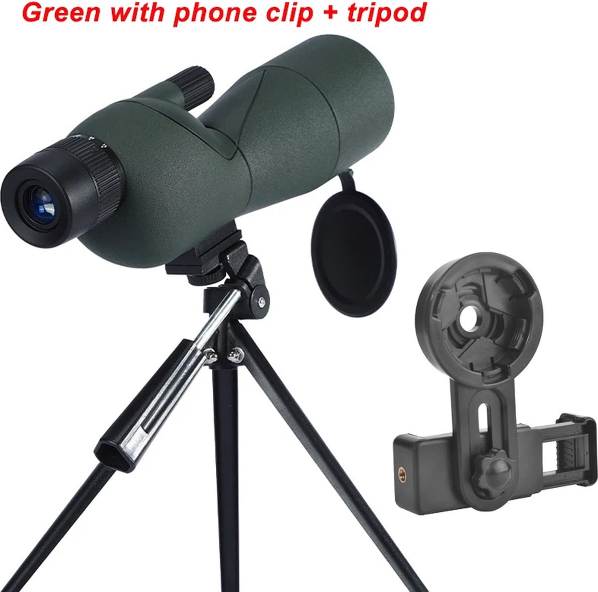 25-75x60 Spotting Scope Monoculair met Bak4 Prisma en ED Lens