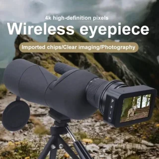 4K Telescoop Oculaircamera met Kleurenscherm en Spotting Scope 25-75x60 Monoculair