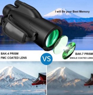 5000M Monoculaire Telescoop 12x50 Draagbaar Professioneel