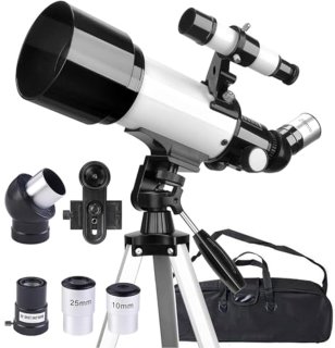 De 70mm Astronomische telescoop in één oogopslag