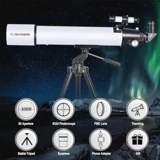 80 mm Refractor Telescoop