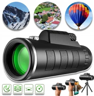 80x100 hd monoculaire telescoop