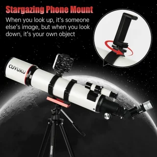 90mm refractor telescoop met AZ-montage