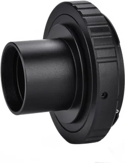 Adapter voor telescoopmontage 1.25 inch en SLR-cameraring