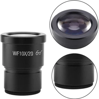 Akozon WF10X/20 Groothoek oculair voor stereomicroscoop 30 mm
