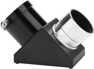 De Allecta Diagonale spiegel 90° oculairadapter in één oogopslag