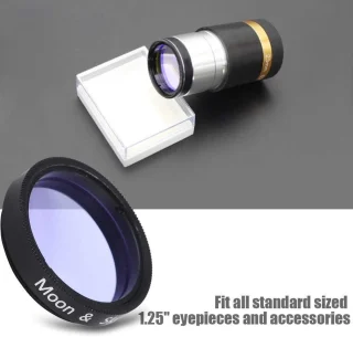 Allecta Maanfilter voor oculair 1,25 inch
