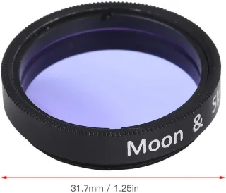 Allecta Maanfilter voor oculair 1,25 inch